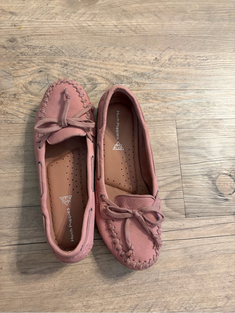 Hush Puppies Women's Dusty Rose Moccasin Flats